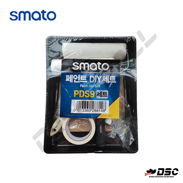 [SMATO] 스마토 페인트DIY세트 페인트도구 셀프인테리어 도구 세트 도장용품 DIY PDS9(9)