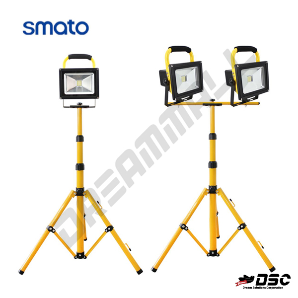 [SMATO] 스마토 LED 충전식 투광기 SWTC20 (20Wx1등) SWTC20-2 (20Wx2등)