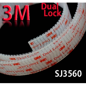 [3M] 듀얼락테이프 SJ3560 DUAL LOCK 25mm x 1M 투명 250방