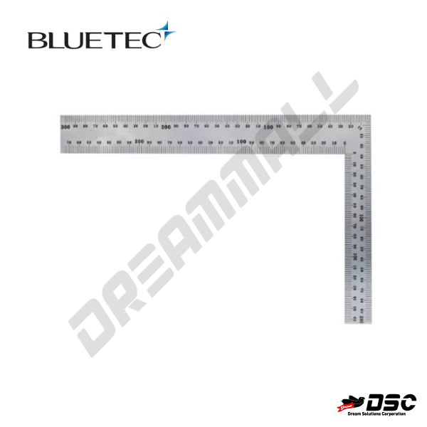 [BLUETEC] 블루텍 직각자(무광) BD-SQ300 BD-SQ600 (최소눈금 2mm)