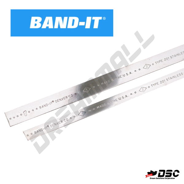 [BAND-IT] SUS 201 BAND #C20499 (밴드잇/서스밴드) W1/2inch(12.70mm)*T0.76mm/W2.3kg(30.5MR)