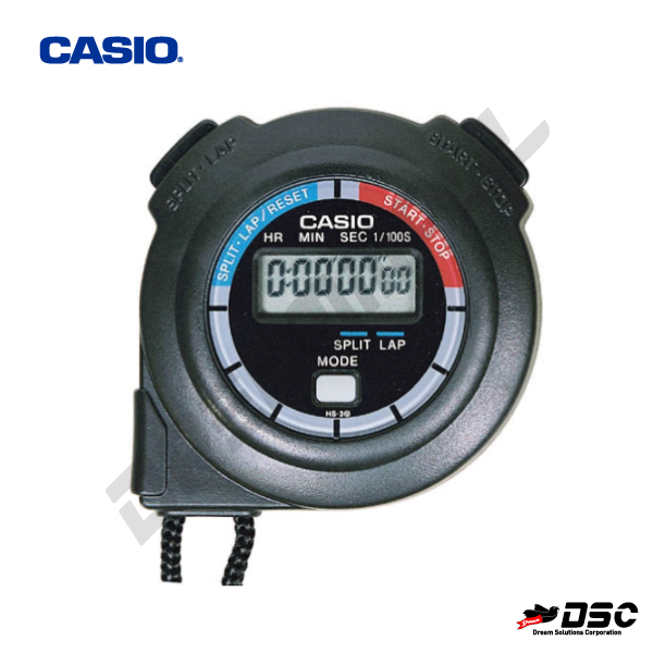 [CASIO] 카시오 초시계 스탑워치 HS-3-1B 최소단위0.01초 60*60*17/40g