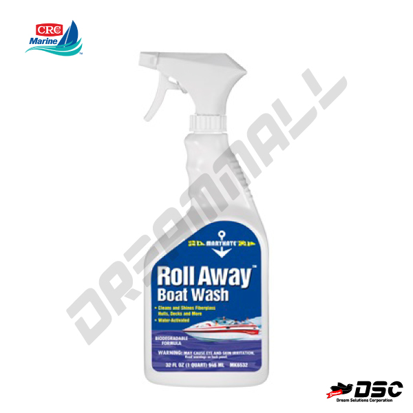 [리퍼][CRC] Roll Away Boat Wash MK6532 (씨알씨/FRP보트 헐,데크 세척제) 32 fl.oz/Spray