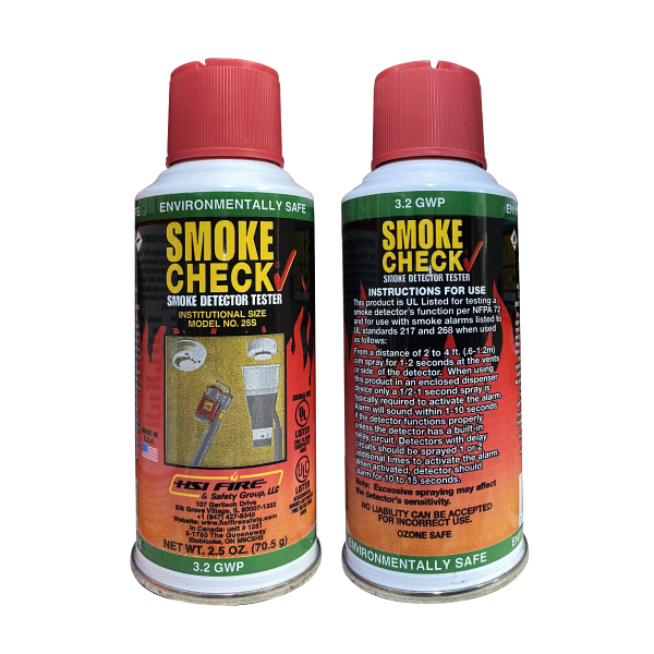 [HSI Fire & Safety] SMOKE CHECK 25S (Smoke Detector Tester/연기탐지기작동시험용) 70.5gr/Aerosol