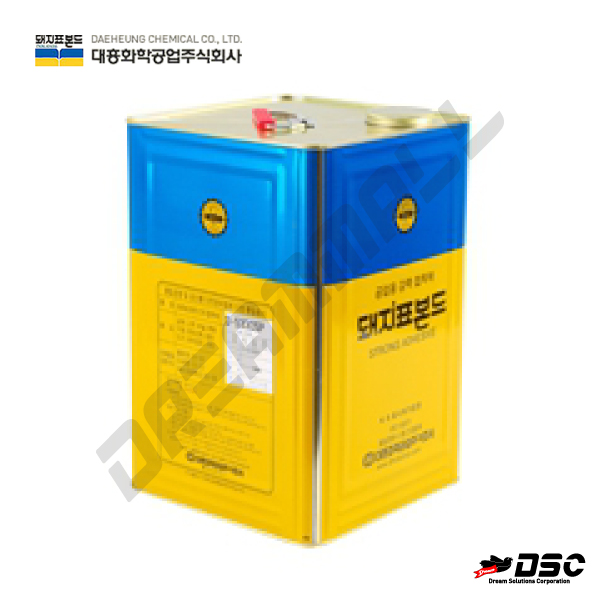 [DAEHEUNG] D-5600 (대흥화학/돼지표/합성고무계접착제) 3kg, 14kg/CAN