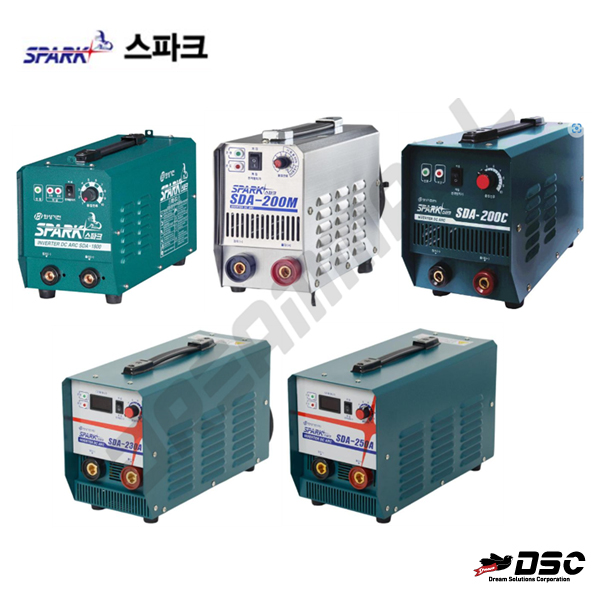 [스파크] 인버터 직류 아크용접기 5종/SDA-1800,SDA-200M,SDA-200C,SDA-230A,SDA-250A