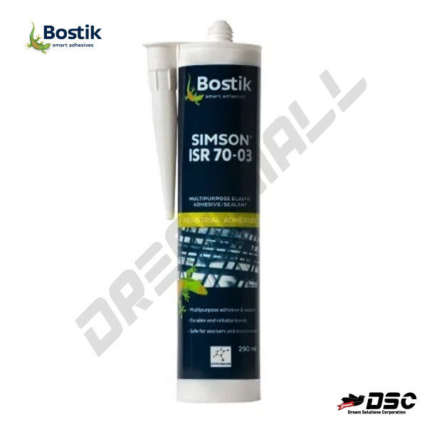 [BOSTIK] 보스틱 실리콘 실란트 SIMSON ISR 70-03 SEALANT 290ml 흰색 회색 12개 박스판매