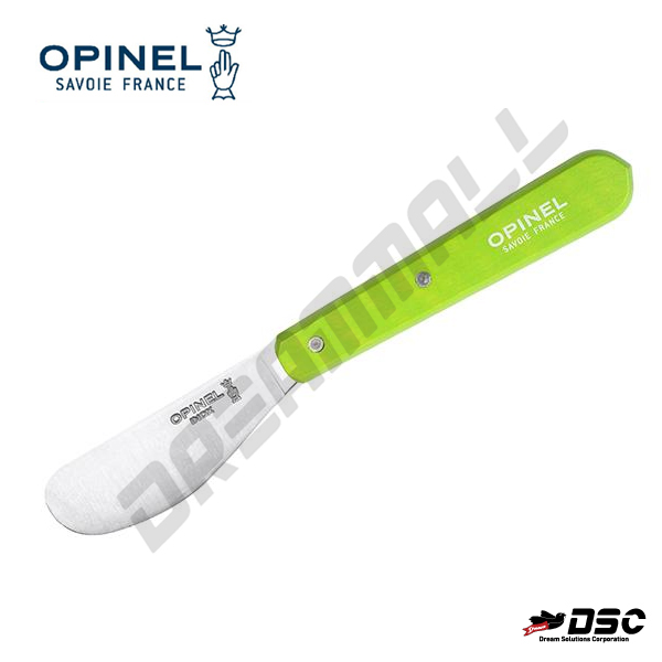 [OPINEL] 오피넬 스프레딩 나이프 117 Apple 애플그린 버터 잼 나이프 너도밤나무