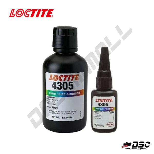 [LOCTITE] 4305 시아노아크릴레이트 접착제/플라스틱, 세라믹, 금속에 사용