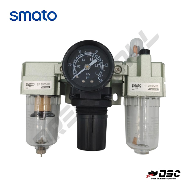 [SMATO] 스마토 에어유닛세트 조립형3구 필터 레귤레이터 오일러