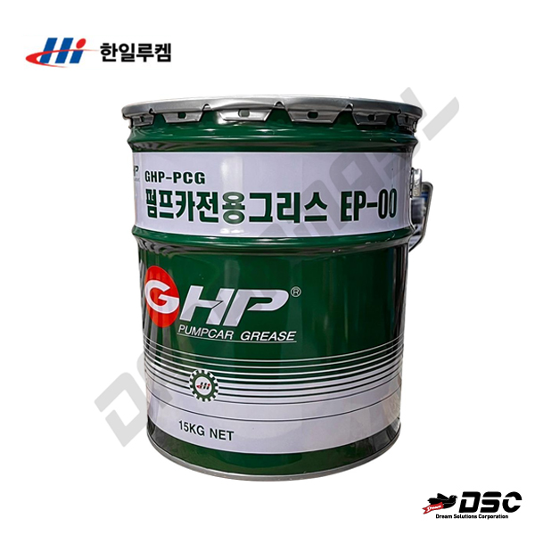 [한일루켐] GHP-PCG EP-00/펌프카전용그리스 색상:암갈색 15kg/Pail