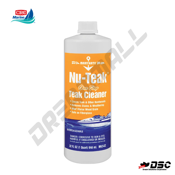 [리퍼][CRC] Nu-Teak™ One Step Teak Cleaner MK2432  (씨알씨/티크크리너) 32fl.oz./Bottle