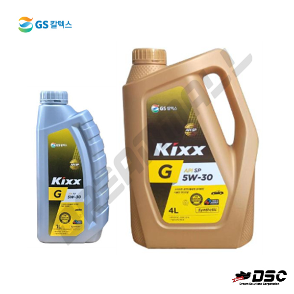 [GS칼텍스] KIXX G SP 5W-30 (엔진오일/가솔린용) 1L & 4LT