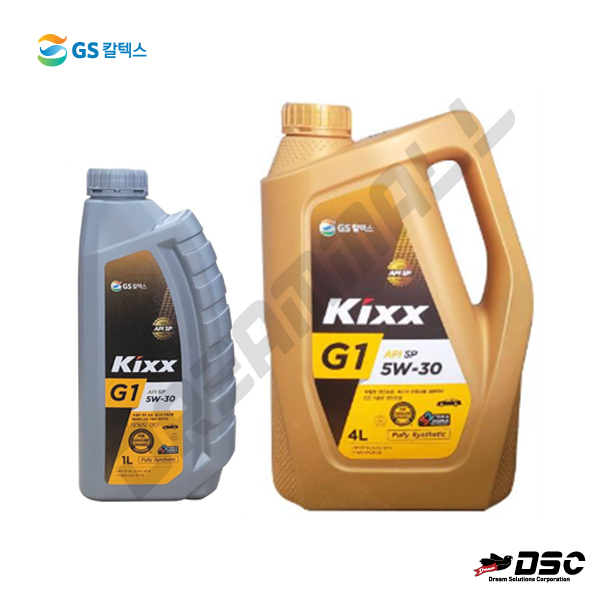 [GS칼텍스] KIXX G1 SP 5W-30 (엔진오일/가솔린용) 1L & 4LT