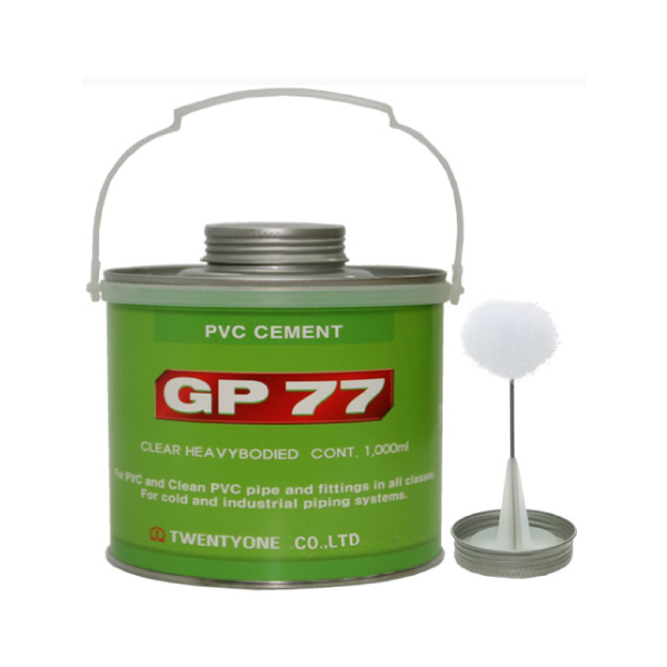 [21] GP본드 배수용배관 접착제 PVC본드 GP-77 500ml, 1000ml