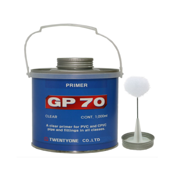 [21] GP본드 용해성 PVC CPVC 프라이머 GP-70 500ml, 1000ml