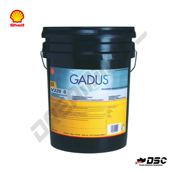[SHELL] GADUS S2 V220 0 (쉘 가두스/다목적극압그리스) 15kg/PAIL
