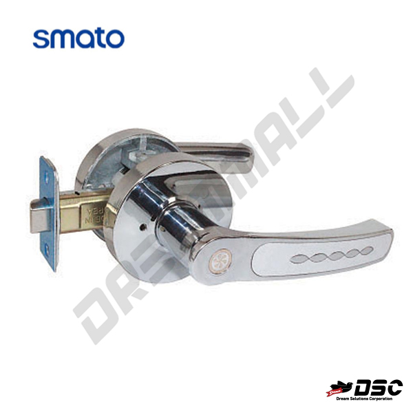 [단종] [SMATO] 스마토 도어록 목문레버 욕실용 DL10-PCWH