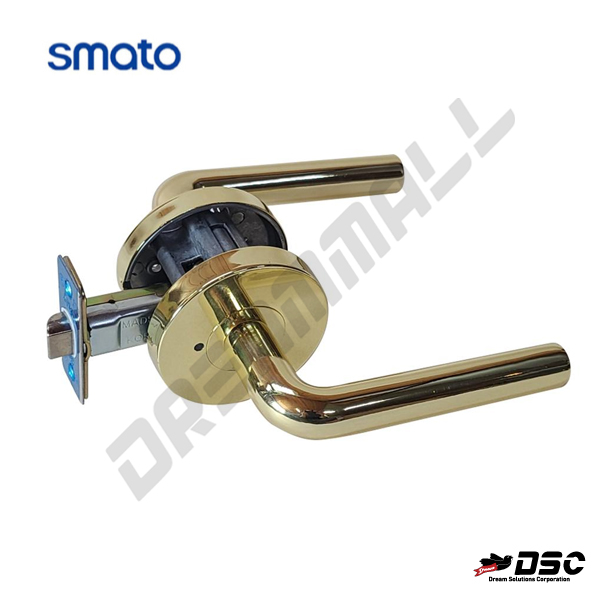 [SMATO] 스마토 도어록 목문레버 욕실용 DL12-PBS 스테인리스재질