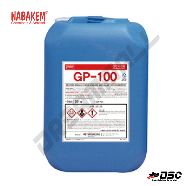 [NABAKEM] GP-100 (나바켐/다목적세척제) 20kg/PVC CAN