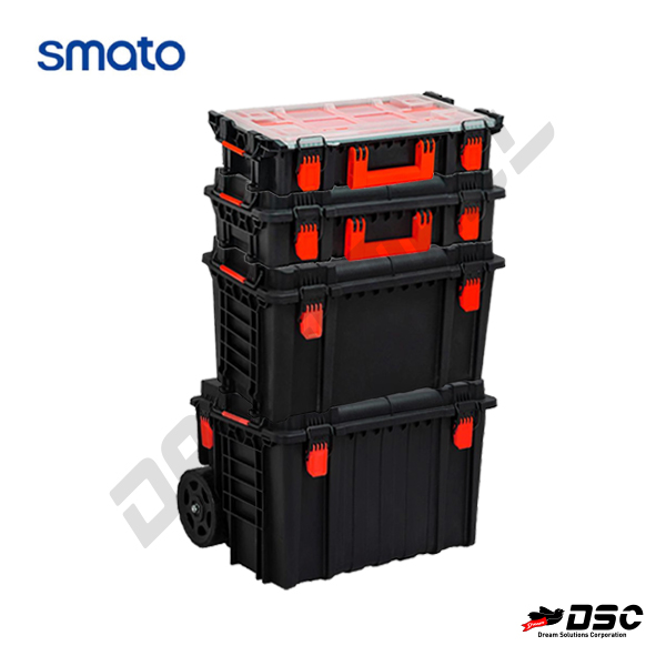 [SMATO] 스마토 pvc 공구함 하드박스(스택형/툴박스) ST4B ST3C ST2D ST1E