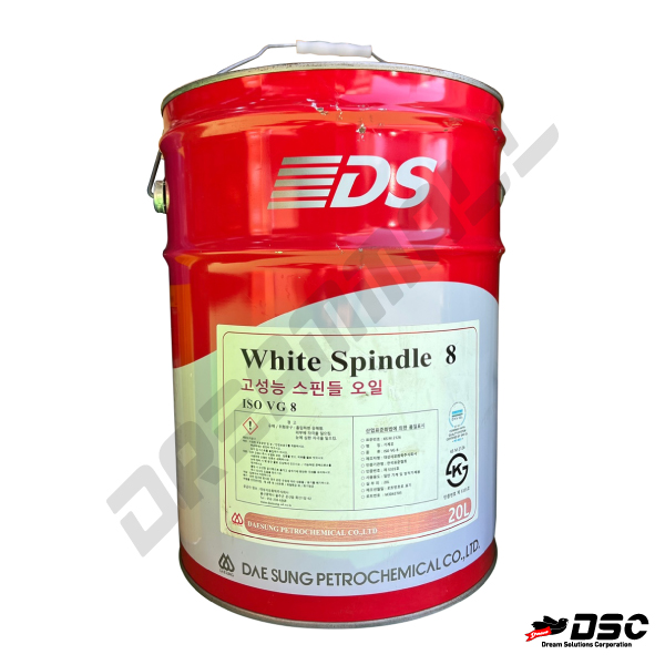 [대성석유] 화이트스핀들유(미싱유) WHITE SPINDLE VG8 20LT/PAIL