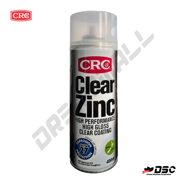 [CRC] Clear Zinc #2102 (AU) 호주산 투명아연코팅제 400ml(300g)/Aerosol