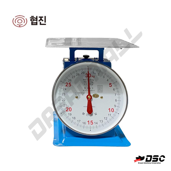 [협진정밀] 접시 지시저울 30kg/100g (PLATE SCALE)