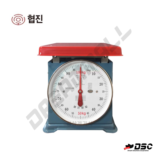 [협진정밀] 접시 지시저울 100kg/500g (PLATE SCALE)