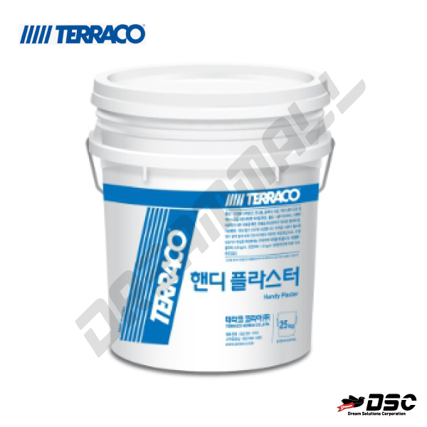 [TERRACO] 테라코 핸디플라스터 벽지시공 내부용수성퍼티 25kg/PE CAN