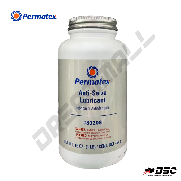 [PERMATEX] 퍼마텍스 #80208(767)/고강도 고착 및 부식방지제 (Anti-Seize Lubricant) 16oz.(454g)/Brush-Top Bottle
