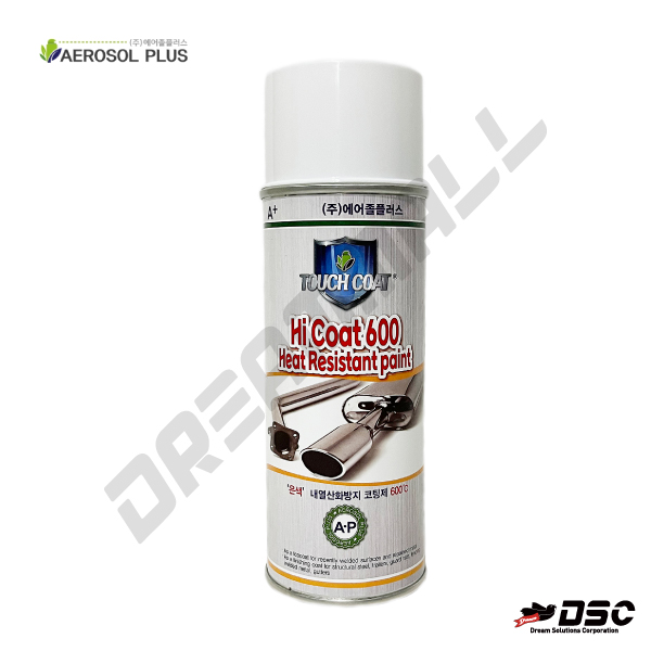 [AEROSOL PLUS] 은색내열산화방지코팅제/MAX600 (에어졸플러스/MAX-600) 420ml/Aerosol