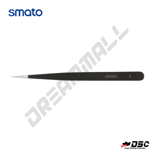 [SMATO] 스마토 핀셋 ESD-9 140mm (정전기방지, 정밀핀셋, 속눈썹)