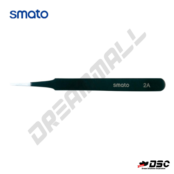 [SMATO] 스마토 핀셋 ESD-2AS 135mm (정전기방지, 정밀핀셋, 속눈썹)