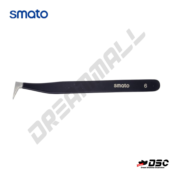 [SMATO] 스마토 핀셋 ESD-6 120mm (정전기방지, 정밀핀셋, 속눈썹)