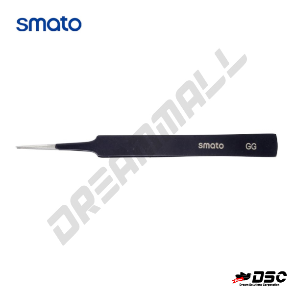 [SMATO] 스마토 핀셋 ESD-GG 125mm (정전기방지, 정밀핀셋, 속눈썹)