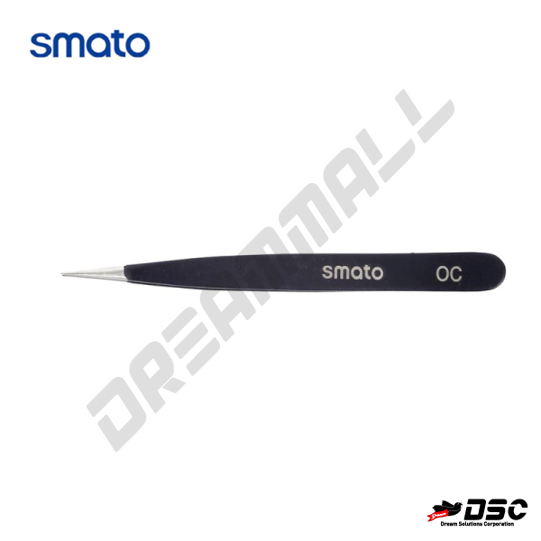 [SMATO] 스마토 핀셋 ESD-OC 90mm (정전기방지, 정밀핀셋, 속눈썹)