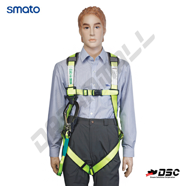[SMATO] 스마토 전체식 안전그네 DMS-201 대구경ST 웨빙죔줄 웨빙Y죔줄 안전대