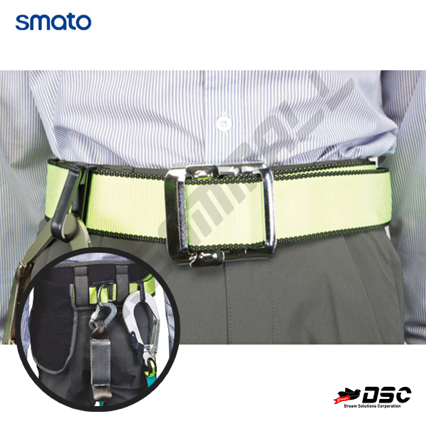 [SMATO] 스마토 벨트식 안전대 DMS-301 웨빙죔줄 수동버클 산업용 추락방지