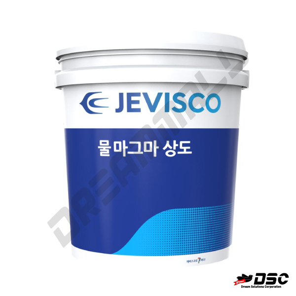 [제비표] 제비스코 JEVISCO 물마그마 바닥용방수 우레탄페인트 수성 유광회색 상도 14kg