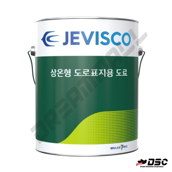 [제비표] 제비스코 JEVISCO 도료표지용페인트 상온형 무광노란색 4L